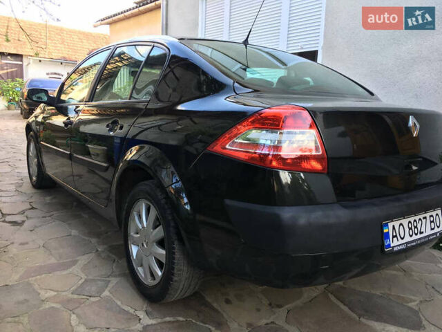 Черный Рено Меган, объемом двигателя 1.4 л и пробегом 229 тыс. км за 5300 $, фото 9 на Automoto.ua