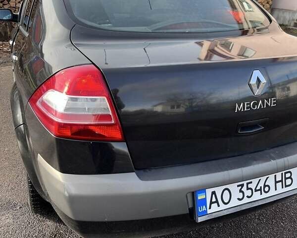 Черный Рено Меган, объемом двигателя 1.6 л и пробегом 299 тыс. км за 4800 $, фото 7 на Automoto.ua