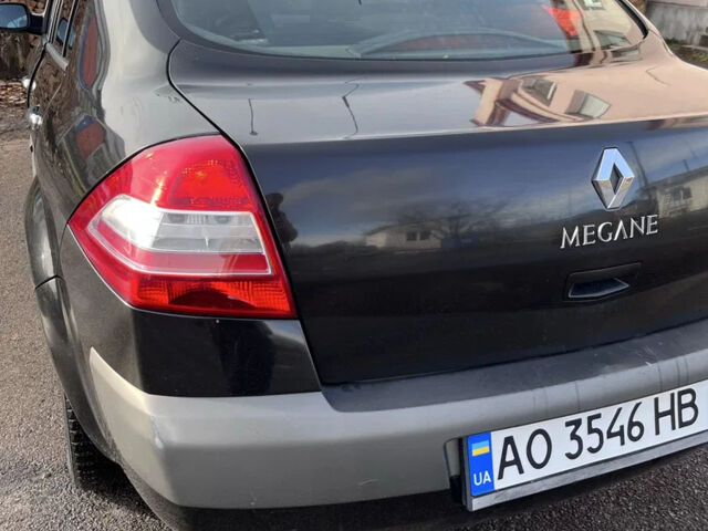 Черный Рено Меган, объемом двигателя 1.6 л и пробегом 299 тыс. км за 4800 $, фото 3 на Automoto.ua