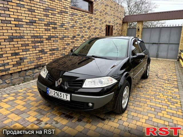Черный Рено Меган, объемом двигателя 1.6 л и пробегом 151 тыс. км за 4700 $, фото 1 на Automoto.ua