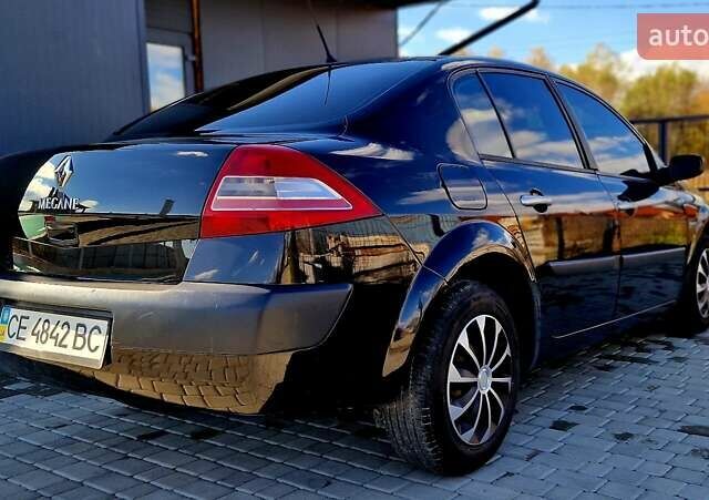 Рено Меган 2008 в Черновцах на Automoto.ua Черный Рено Меган, объемом двигателя 1.4 л и пробегом 200 тыс. км за 4000 $, фото 10 на Automoto.ua