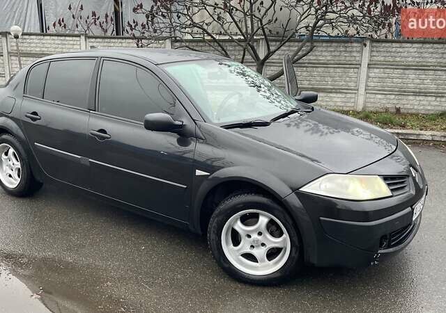 Черный Рено Меган, объемом двигателя 1.39 л и пробегом 281 тыс. км за 4200 $, фото 6 на Automoto.ua