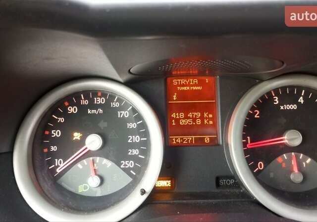 Черный Рено Меган, объемом двигателя 1.9 л и пробегом 420 тыс. км за 4200 $, фото 12 на Automoto.ua