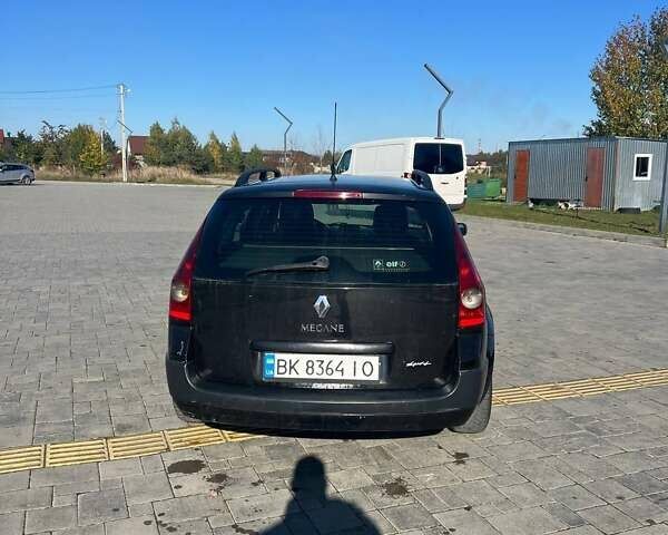 Черный Рено Меган, объемом двигателя 1.46 л и пробегом 420 тыс. км за 3700 $, фото 1 на Automoto.ua