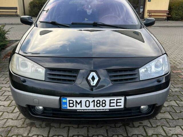 Черный Рено Меган, объемом двигателя 1.6 л и пробегом 275 тыс. км за 4600 $, фото 2 на Automoto.ua