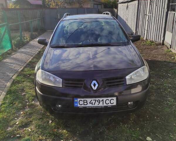 Черный Рено Меган, объемом двигателя 1.6 л и пробегом 218 тыс. км за 4200 $, фото 3 на Automoto.ua