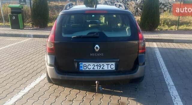 Черный Рено Меган, объемом двигателя 1.9 л и пробегом 420 тыс. км за 4200 $, фото 5 на Automoto.ua