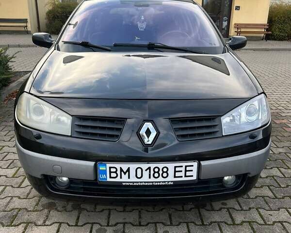 Черный Рено Меган, объемом двигателя 1.6 л и пробегом 275 тыс. км за 4600 $, фото 2 на Automoto.ua