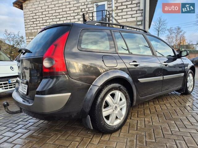 Черный Рено Меган, объемом двигателя 1.6 л и пробегом 275 тыс. км за 4750 $, фото 5 на Automoto.ua