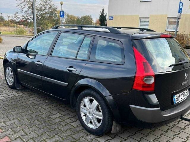 Черный Рено Меган, объемом двигателя 1.6 л и пробегом 275 тыс. км за 4600 $, фото 4 на Automoto.ua