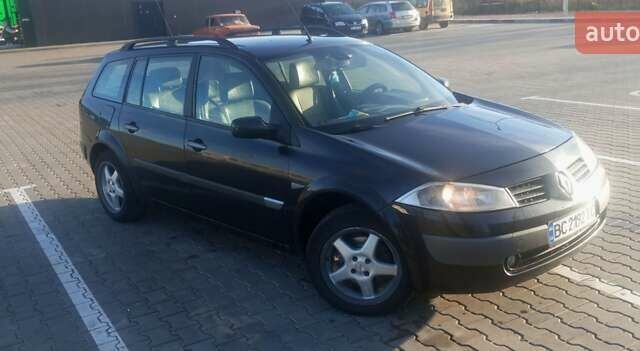 Черный Рено Меган, объемом двигателя 1.9 л и пробегом 420 тыс. км за 4200 $, фото 2 на Automoto.ua