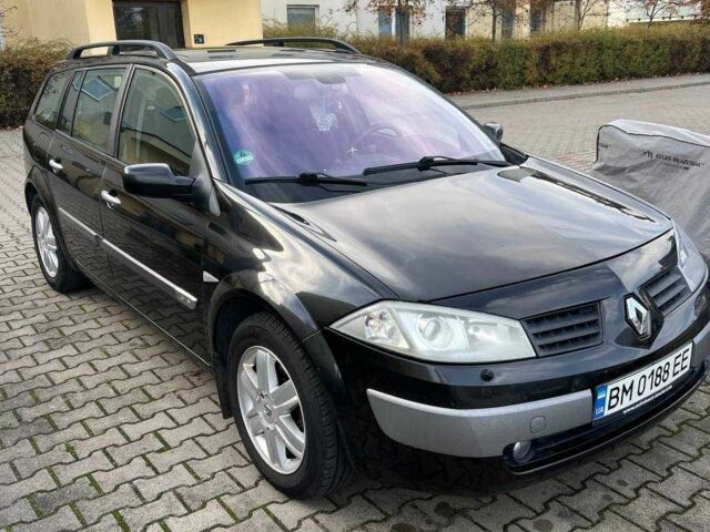 Черный Рено Меган, объемом двигателя 1.6 л и пробегом 275 тыс. км за 4600 $, фото 1 на Automoto.ua