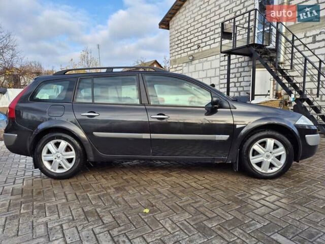 Черный Рено Меган, объемом двигателя 1.6 л и пробегом 275 тыс. км за 4750 $, фото 4 на Automoto.ua