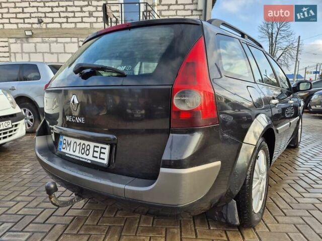 Черный Рено Меган, объемом двигателя 1.6 л и пробегом 275 тыс. км за 4750 $, фото 6 на Automoto.ua