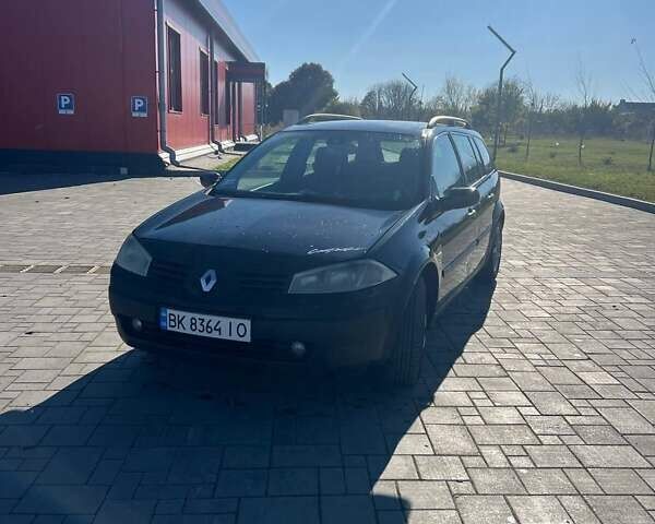 Черный Рено Меган, объемом двигателя 1.46 л и пробегом 420 тыс. км за 3700 $, фото 5 на Automoto.ua