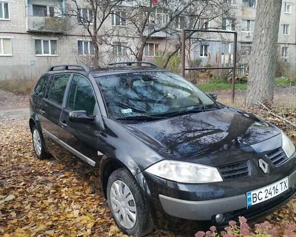 Черный Рено Меган, объемом двигателя 1.6 л и пробегом 283 тыс. км за 4700 $, фото 4 на Automoto.ua