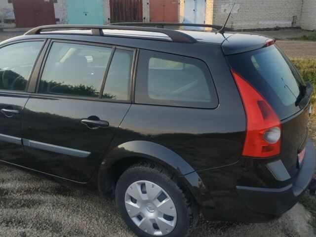 Черный Рено Меган, объемом двигателя 1.6 л и пробегом 244 тыс. км за 4600 $, фото 3 на Automoto.ua