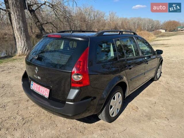 Черный Рено Меган, объемом двигателя 1.6 л и пробегом 168 тыс. км за 4950 $, фото 30 на Automoto.ua