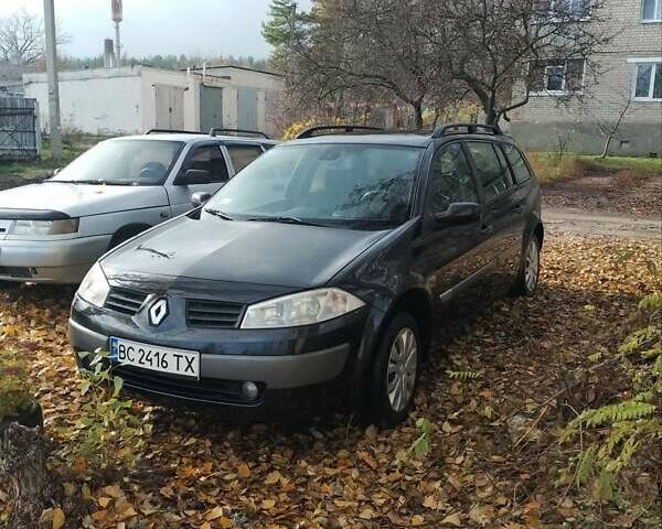 Черный Рено Меган, объемом двигателя 1.6 л и пробегом 283 тыс. км за 4700 $, фото 8 на Automoto.ua