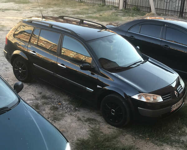 Черный Рено Меган, объемом двигателя 1.87 л и пробегом 245 тыс. км за 4850 $, фото 6 на Automoto.ua