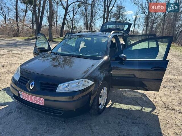 Черный Рено Меган, объемом двигателя 1.6 л и пробегом 168 тыс. км за 4950 $, фото 72 на Automoto.ua