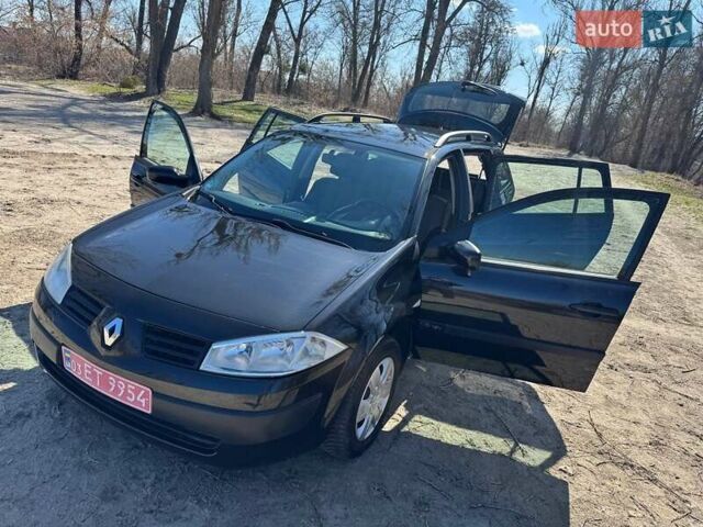 Черный Рено Меган, объемом двигателя 1.6 л и пробегом 168 тыс. км за 4950 $, фото 75 на Automoto.ua