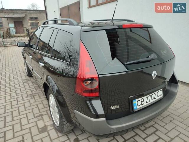 Черный Рено Меган, объемом двигателя 1.6 л и пробегом 206 тыс. км за 6300 $, фото 2 на Automoto.ua
