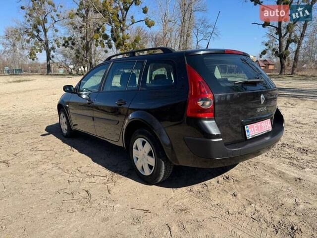 Черный Рено Меган, объемом двигателя 1.6 л и пробегом 168 тыс. км за 4950 $, фото 23 на Automoto.ua