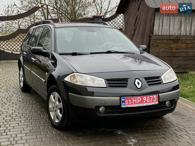 Чорний Рено Меган, об'ємом двигуна 1.6 л та пробігом 289 тис. км за 4200 $, фото 2 на Automoto.ua