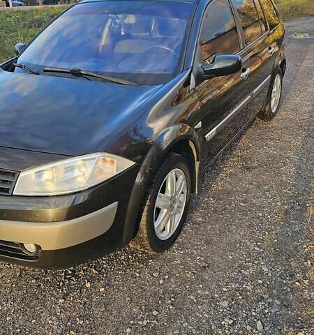 Черный Рено Меган, объемом двигателя 1.6 л и пробегом 239 тыс. км за 4700 $, фото 3 на Automoto.ua