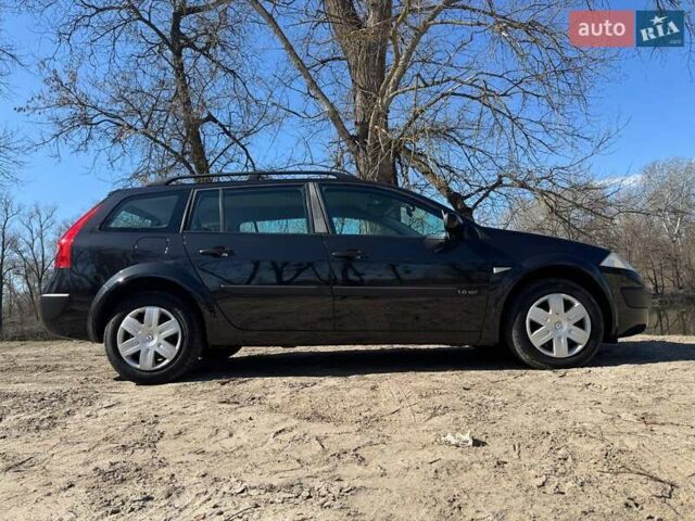 Черный Рено Меган, объемом двигателя 1.6 л и пробегом 168 тыс. км за 4950 $, фото 32 на Automoto.ua