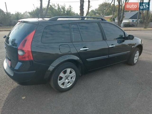 Черный Рено Меган, объемом двигателя 1.6 л и пробегом 190 тыс. км за 5400 $, фото 5 на Automoto.ua