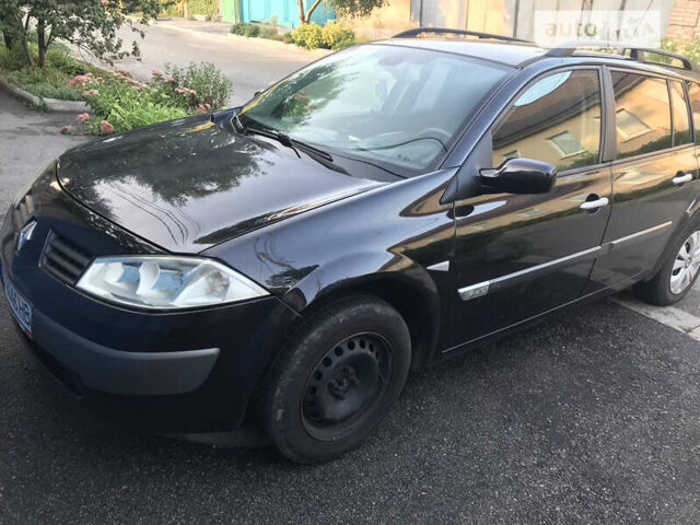 Черный Рено Меган, объемом двигателя 1.87 л и пробегом 245 тыс. км за 4850 $, фото 7 на Automoto.ua