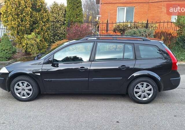 Черный Рено Меган, объемом двигателя 1.6 л и пробегом 230 тыс. км за 4950 $, фото 6 на Automoto.ua