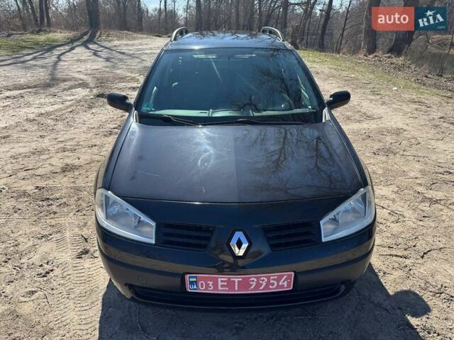 Черный Рено Меган, объемом двигателя 1.6 л и пробегом 168 тыс. км за 4950 $, фото 37 на Automoto.ua