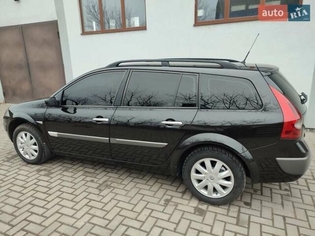 Черный Рено Меган, объемом двигателя 1.6 л и пробегом 206 тыс. км за 6300 $, фото 4 на Automoto.ua