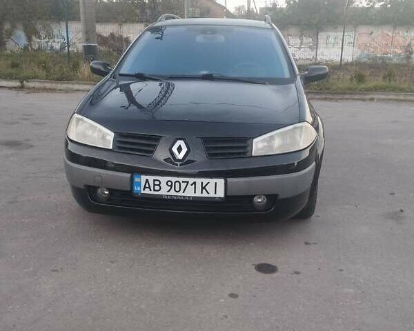 Черный Рено Меган, объемом двигателя 1.6 л и пробегом 250 тыс. км за 3600 $, фото 2 на Automoto.ua