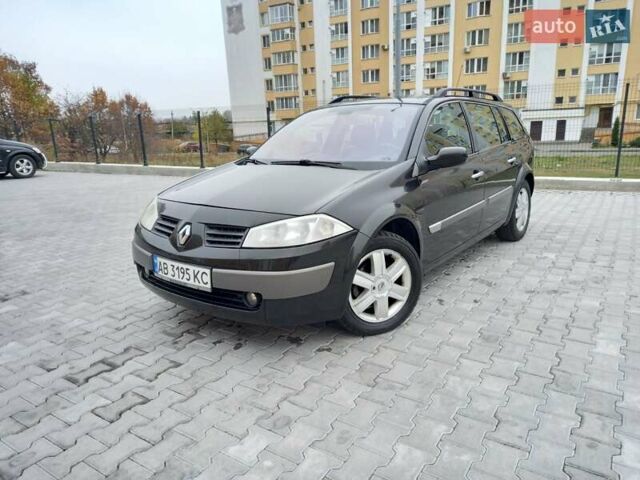 Чорний Рено Меган, об'ємом двигуна 2 л та пробігом 285 тис. км за 4200 $, фото 2 на Automoto.ua