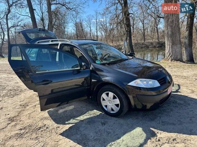 Черный Рено Меган, объемом двигателя 1.6 л и пробегом 168 тыс. км за 4950 $, фото 95 на Automoto.ua