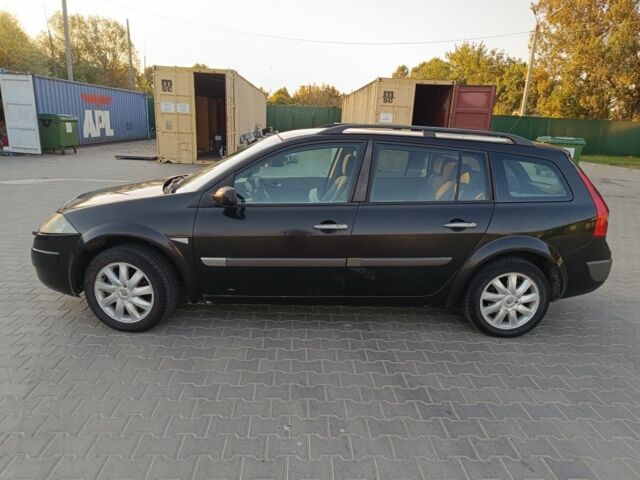 Черный Рено Меган, объемом двигателя 1.9 л и пробегом 400 тыс. км за 4100 $, фото 1 на Automoto.ua