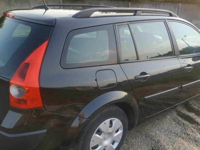 Черный Рено Меган, объемом двигателя 1.6 л и пробегом 244 тыс. км за 4600 $, фото 1 на Automoto.ua