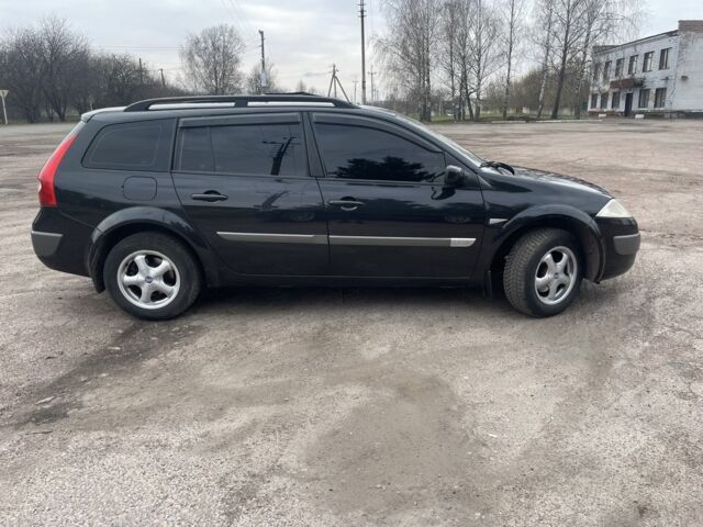 Черный Рено Меган, объемом двигателя 1.6 л и пробегом 248 тыс. км за 4650 $, фото 6 на Automoto.ua