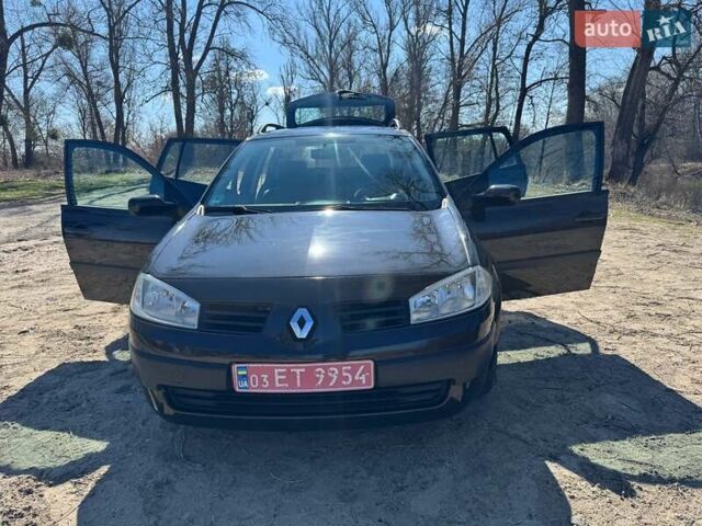 Черный Рено Меган, объемом двигателя 1.6 л и пробегом 168 тыс. км за 4950 $, фото 69 на Automoto.ua