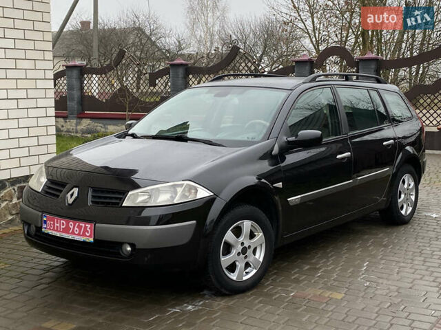 Чорний Рено Меган, об'ємом двигуна 1.6 л та пробігом 289 тис. км за 4200 $, фото 4 на Automoto.ua