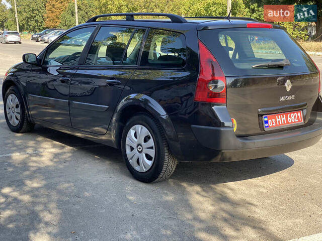 Черный Рено Меган, объемом двигателя 1.6 л и пробегом 230 тыс. км за 4599 $, фото 13 на Automoto.ua
