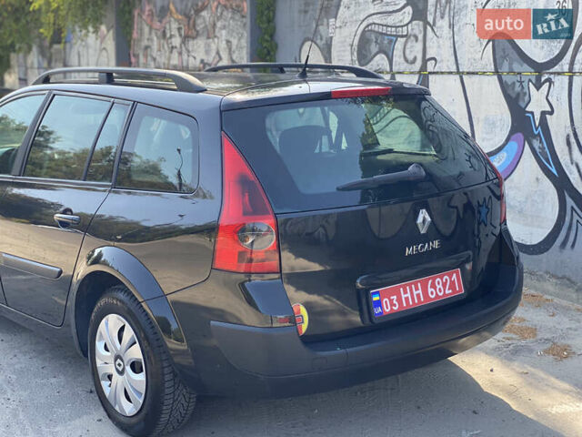 Черный Рено Меган, объемом двигателя 1.6 л и пробегом 230 тыс. км за 4599 $, фото 10 на Automoto.ua