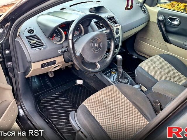 Чорний Рено Меган, об'ємом двигуна 1.6 л та пробігом 230 тис. км за 4950 $, фото 7 на Automoto.ua