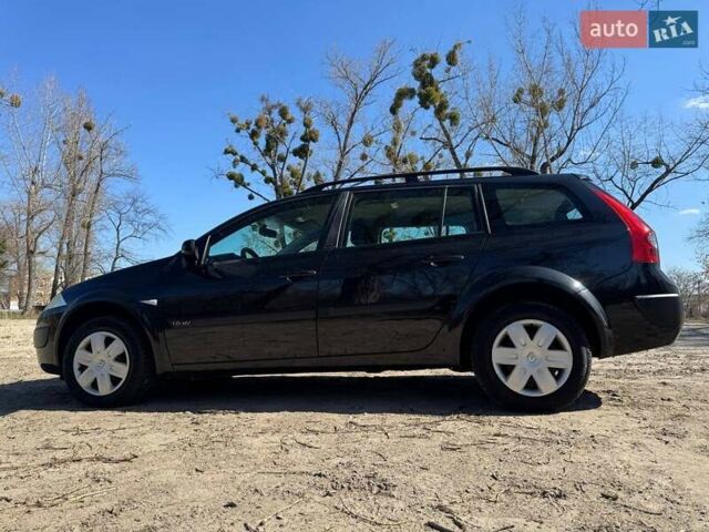 Черный Рено Меган, объемом двигателя 1.6 л и пробегом 168 тыс. км за 4950 $, фото 18 на Automoto.ua