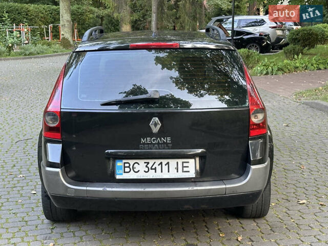 Черный Рено Меган, объемом двигателя 1.46 л и пробегом 292 тыс. км за 3999 $, фото 11 на Automoto.ua