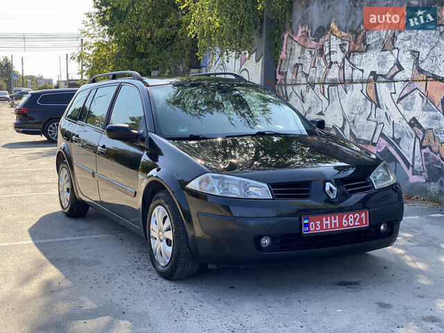 Черный Рено Меган, объемом двигателя 1.6 л и пробегом 230 тыс. км за 4599 $, фото 6 на Automoto.ua